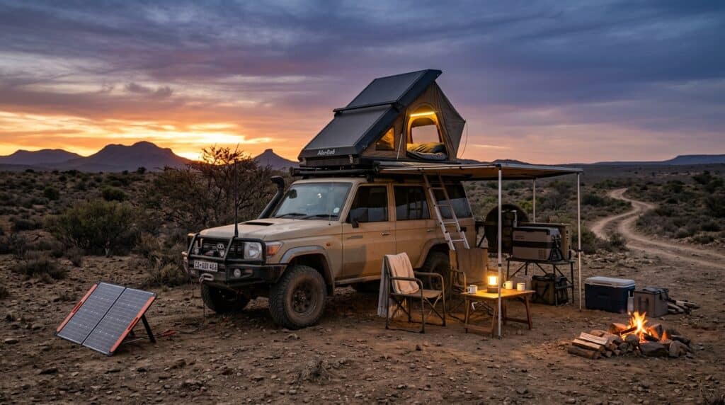 How much camping battery capacity do you really need? A simple guide to reliable off-grid power for stress-free camping in South Africa.