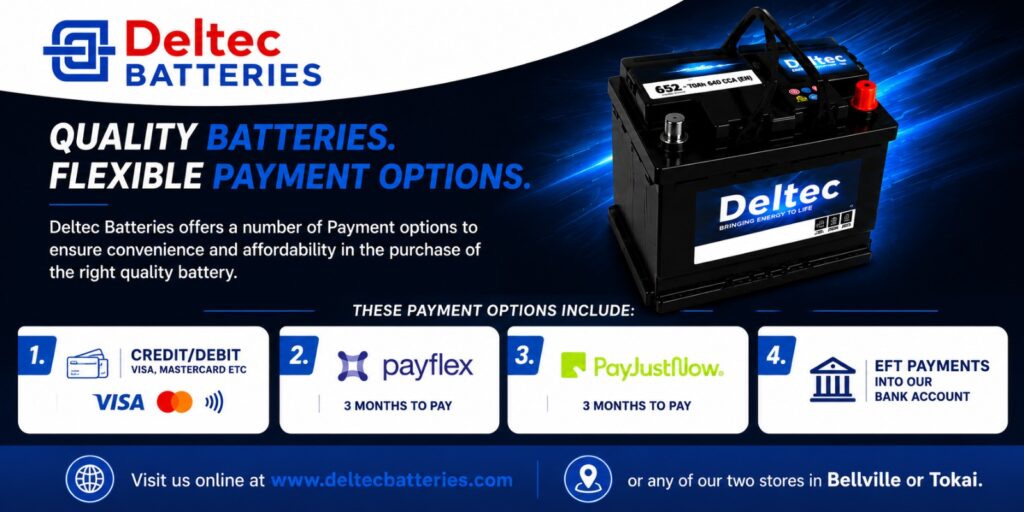 Deltec Batteries | Leading Battery Centre | Cape Town