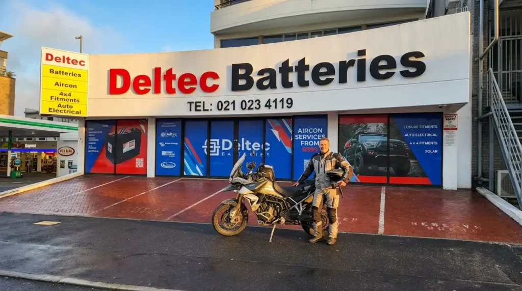 Cape Town winters are tough on motorcycle batteries. Learn how to keep yours charged and ready, then shop Deltec's range with PayJustNow or PayFlex.