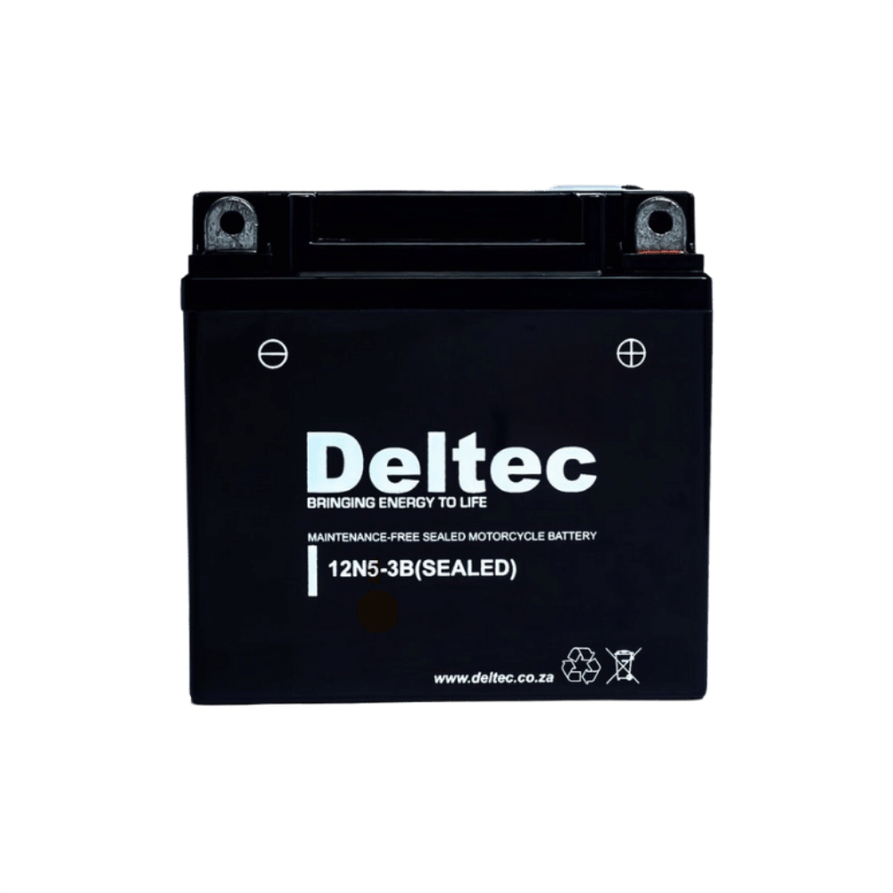 The Deltec FB-12N5-3B Motorcycle Battery is designed to provide reliable 12V power, long-lasting performance, and maintenance-free convenience for motorcycles.