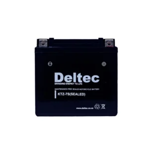 The Deltec FB-KTZ-7S Motorcycle Battery is a compact, lightweight, and powerful 12V AGM starting battery designed for reliable performance in a wide range of motorcycles. Weighing just 3.4kg and measuring 11.4 × 7.1 × 10.6 cm, it delivers consistent starting power without taking up unnecessary space, making it ideal for both street and performance bikes.