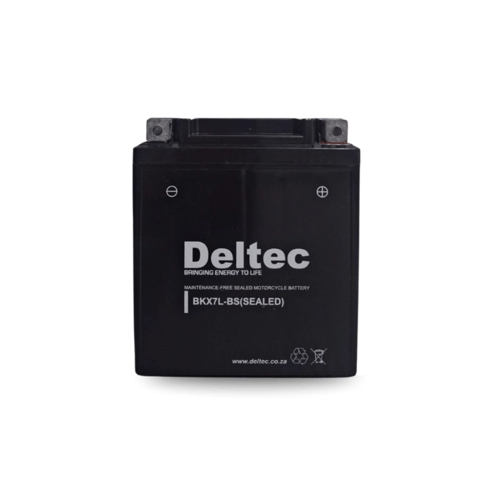 The Deltec FBX7L Motorcycle Battery is engineered to deliver powerful performance, reliability, and durability for a wide range of motorcycles, scooters, and all-terrain vehicles. Designed with advanced AGM (Absorbent Glass Mat) technology, this 12V battery provides superior starting power, quick recharge capability, and excellent resistance to vibration and impact. Its maintenance-free, sealed design ensures leak-proof operation and long-lasting performance, making it an ideal choice for riders who value efficiency and dependability. Whether you are navigating city roads or taking on long-distance journeys, the Deltec FBX7L guarantees consistent and reliable power.