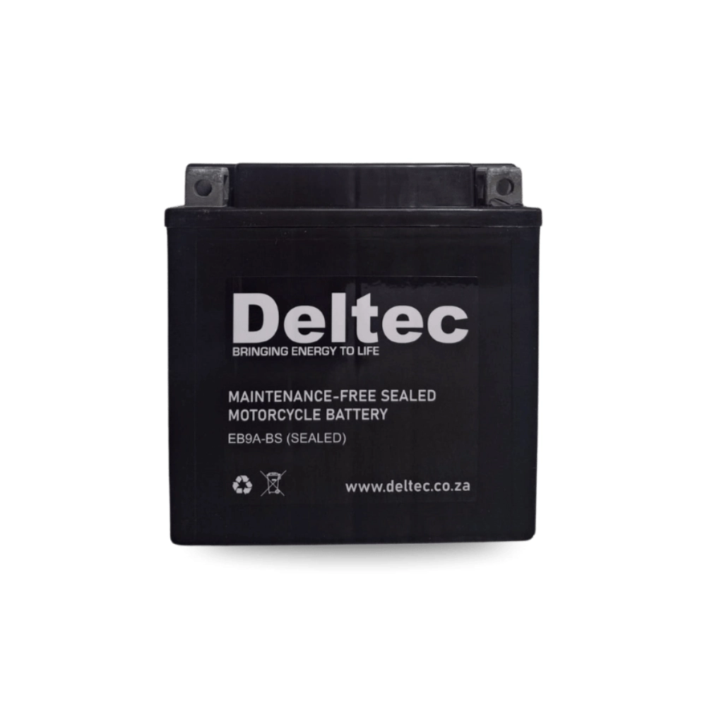 The Deltec FBX9A-BS Motorcycle Battery delivers exceptional starting performance, reliability, and durability for a wide range of motorcycles and powersport vehicles. Built with advanced AGM (Absorbed Glass Mat) technology, this 12V battery provides superior power output, consistent performance, and excellent resistance to vibration and heat — ensuring dependable starts every time.