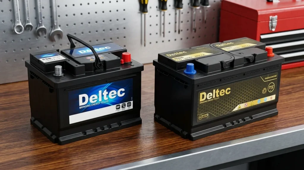 Confused between AGM car batteries and standard car batteries? Compare cost, lifespan and heat performance, then find your fit with Deltec.